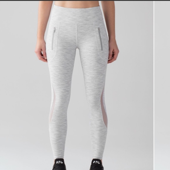 lululemon athletica Pants - Lululemon 7/8 invigorate space nimbus leggings